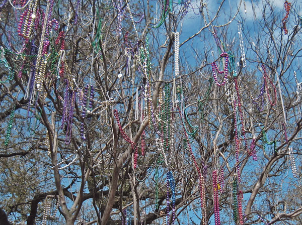 beaded tree