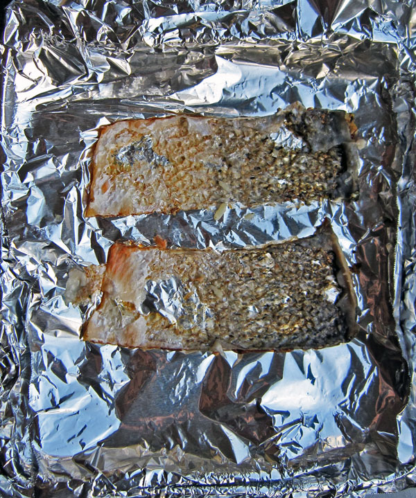 poached salmon tinfoil