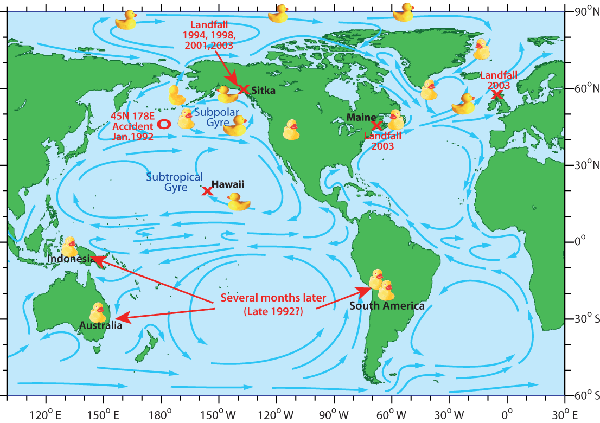rubber duck map