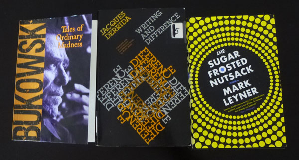 Bukowski, Derrida, Leyner