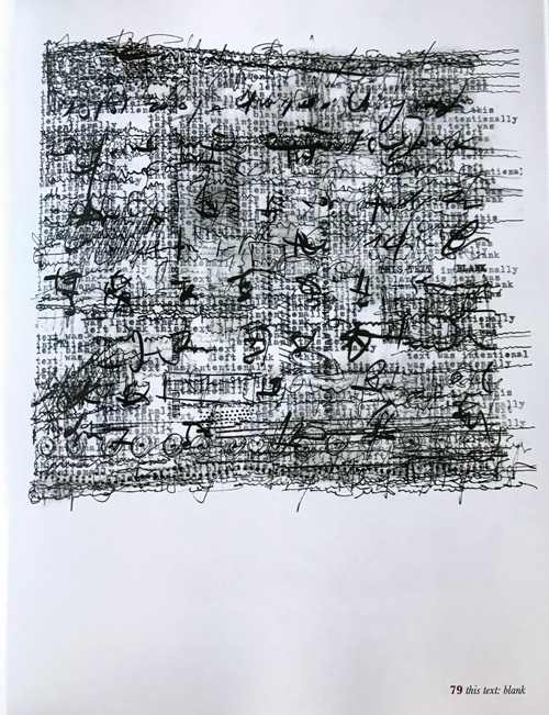 page from Transcripts from Demagnetized Tapes by Federico Federici